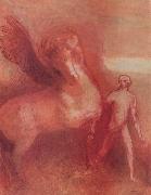 Odilon Redon Pegasus Spain oil painting artist
